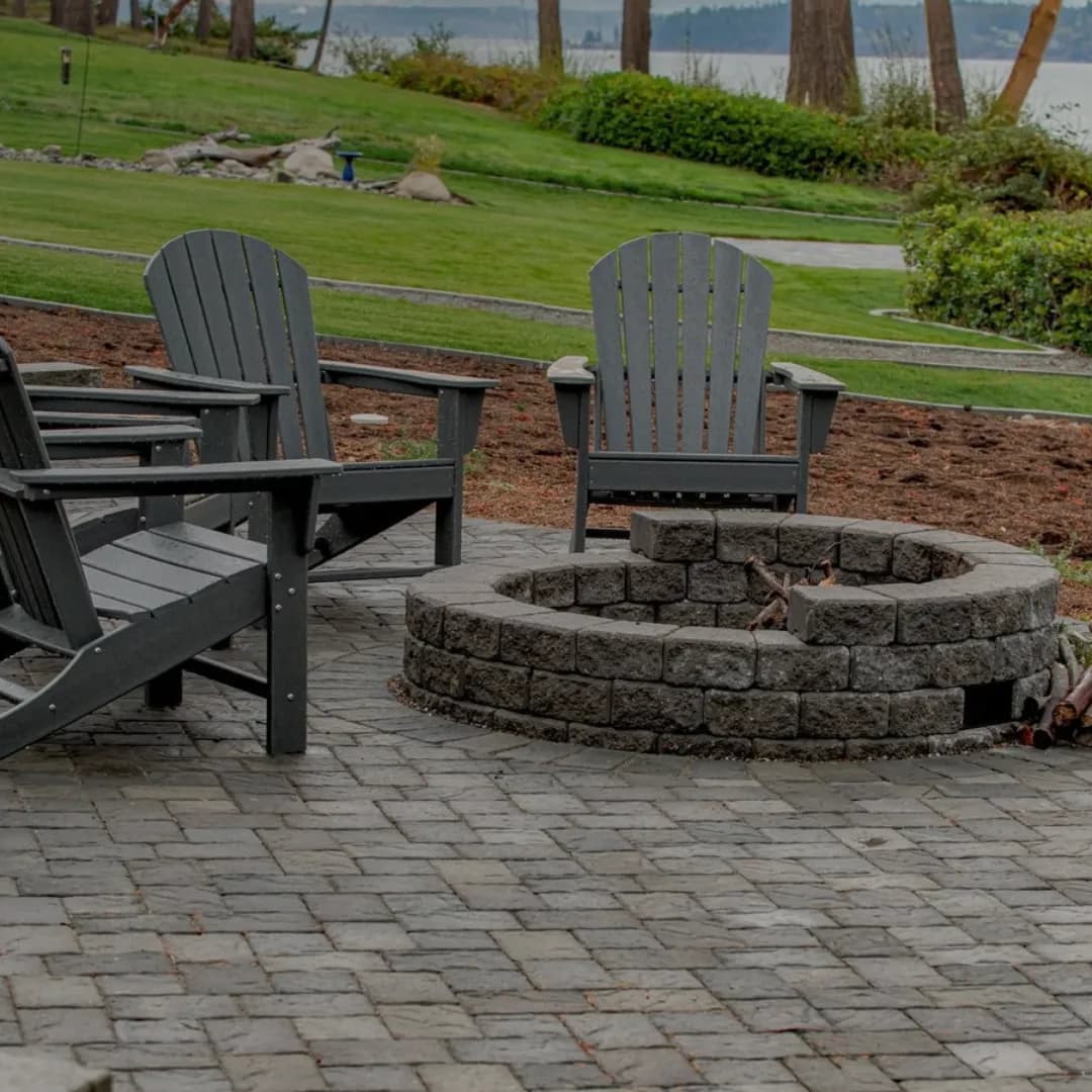 Well-maintained sealed paver walkway in a California landscape